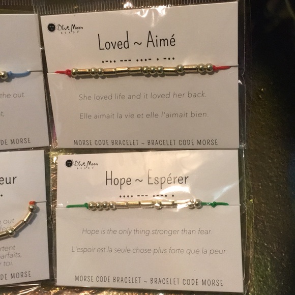 Morse code beaded inspiration bracelets - Picture 4 of 6